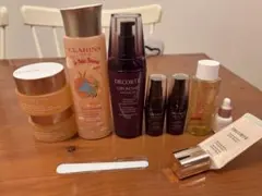 【空容器】DECORTE、クラランス　空容器セット