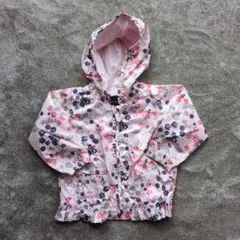 BabyGAP 花柄アウター フード付き80