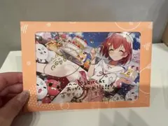 未開封）さくらみこ 新衣装記念 2022 箔押し複製サイン＆メッセージ