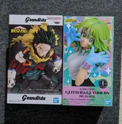 僕のヒーローアカデミア　緑谷出久　葉隠透　フィギュアセット