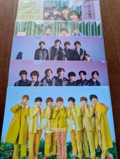 なにわ男子　クリアファイル　セット