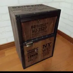 【ハンドメイド】正統派ブルックリンスタイルのダストボックス ごみ箱