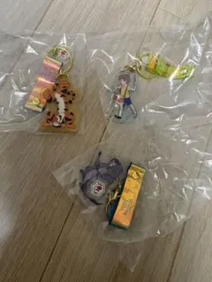 プーさん一番くじ　アクリルチャーム　3点セット