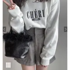 GRL 千鳥柄ショートパンツ