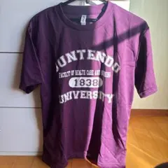 順天堂大学 Tシャツ 紫色