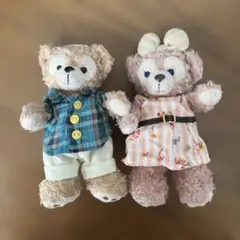 ダッフィー シェリーメイ ぬいぐるみバッジ セット