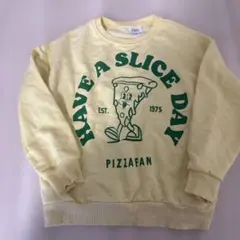 ZARA ピザモチーフ トレーナー 4-5歳用