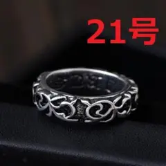 スタイリッシュ 竜紋 ドラゴン トライバル シルバー リング 指輪 21号