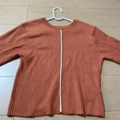 《美品》LOWRYSFARM オレンジセーター Mサイズ