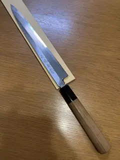 長尾刃物製作所 宏元作 柳刃包丁 230mm 刺身包丁 未使用品 天味寿楽