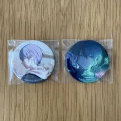 プロセカ グリッター缶バッジ グリ缶 39A 40A ビビバス 青柳冬弥