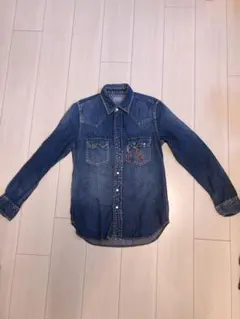 聖林公司 BlueBlue デニムウェスタンシャツ