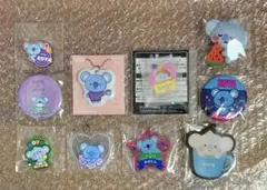BT21 KOYA キーホルダー 缶バッジ アクリルスタンド 10点 まとめ売り