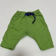 ベビー服　BREEZE ハーフパンツ　グリーン90cm