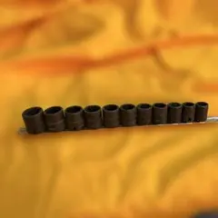 スナップオン 1/2 ディープ インパクトソケット ミリ 13個 11〜35mm 