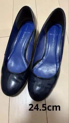 tsumori chisato walk ヒール　パンプス　ネイビーのサムネイル
