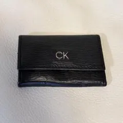 カルバンクライン CK レザー キーケース ブラック 黒のサムネイル