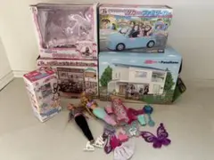 リカちゃん　セット　まとめ売り　ハウス　車 冷蔵庫　ベッド　ドーナッツ　バービー