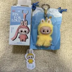 POPMART PIN FOR LOVE ラブブ ぬいぐるみペンダント P