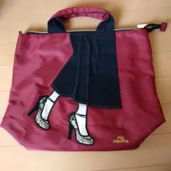 mis zapatos 2wayバッグ トート ショルダー レッド