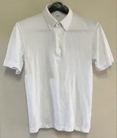 ☆ SK様専用☆ユニクロ　エアリズムカノコポロシャツ ボタンダウン　ホワイト　M