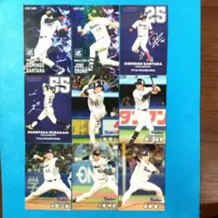 2025カルビープロ野球チップス第1弾　ヤクルトスワローズ　スターカード他9枚