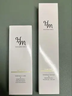 ハダメキミライ　リキッドファンデーション、薬用クリーム