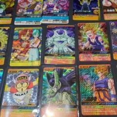ドラゴンボールデータカードダス まとめ売り50枚以上トレーディングカードセット