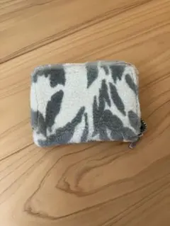 迷彩柄ファーコインケース、キーケース