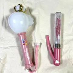 すとぷりLIVE ペンライト　2本セット　美品　莉犬　ころん　送料込み　ペンラ
