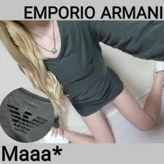 これはおすすめ！　EMPORIO ARMANI　パクプリ　デカロゴ　ロンTのサムネイル