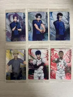 ブルーロック　トレーディングカード 6枚セット