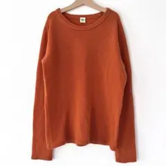 【カシミヤ100%】RonHerman オレンジ　ニット　セーター