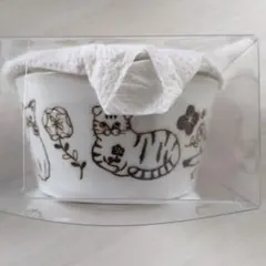 【新品未使用】KALDI 猫デザイン陶器キャニスターのサムネイル