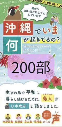「沖縄でいま何が起きてるの？」