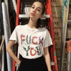 fuck you t-shirt y2k itimi 水原希子　着用のサムネイル