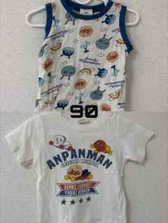 アンパンマン Tシャツ・タンクトップ セット 90