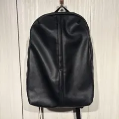 A4可能☆付属品完備 UNITED ARROWS レザー バックパック ブラック 