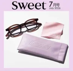 Coleman サングラス sweet 7月号付録