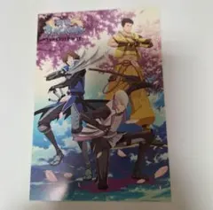 劇場版 戦国BASARA ポストカード 伊達政宗 石田三成 真田幸村 徳川家康