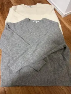 UNIQLO 長袖ニットセーター 2枚セット
