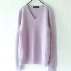 ★マルシェアンジェリーク 三越伊勢丹 カシミヤ Vネック セーター M