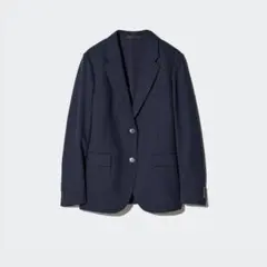 UNIQLO　感動ジャケット　ネイビー テーラードジャケットМサイズ