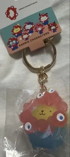 EXPO2025 サンリオ ミャクミャク クリア キーホルダー ポムポムプリン