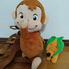 ベビージョージぬいぐるみリュックセット