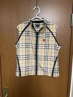 美品　激安　BURBERRY GOLF ノバチェック ベスト