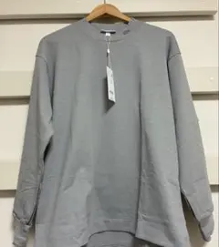 LACOSTE モックネック Tシャツグレー　新品タグ付きのサムネイル