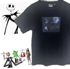 ナイトメアビフォアクリスマス Tシャツ ブラック Sサイズ