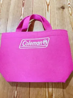 Coleman ピンク トートバッグ