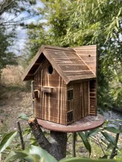 巣箱　ガーデニング　鳥の巣　オブジェ　飼育箱　野鳥用巣箱